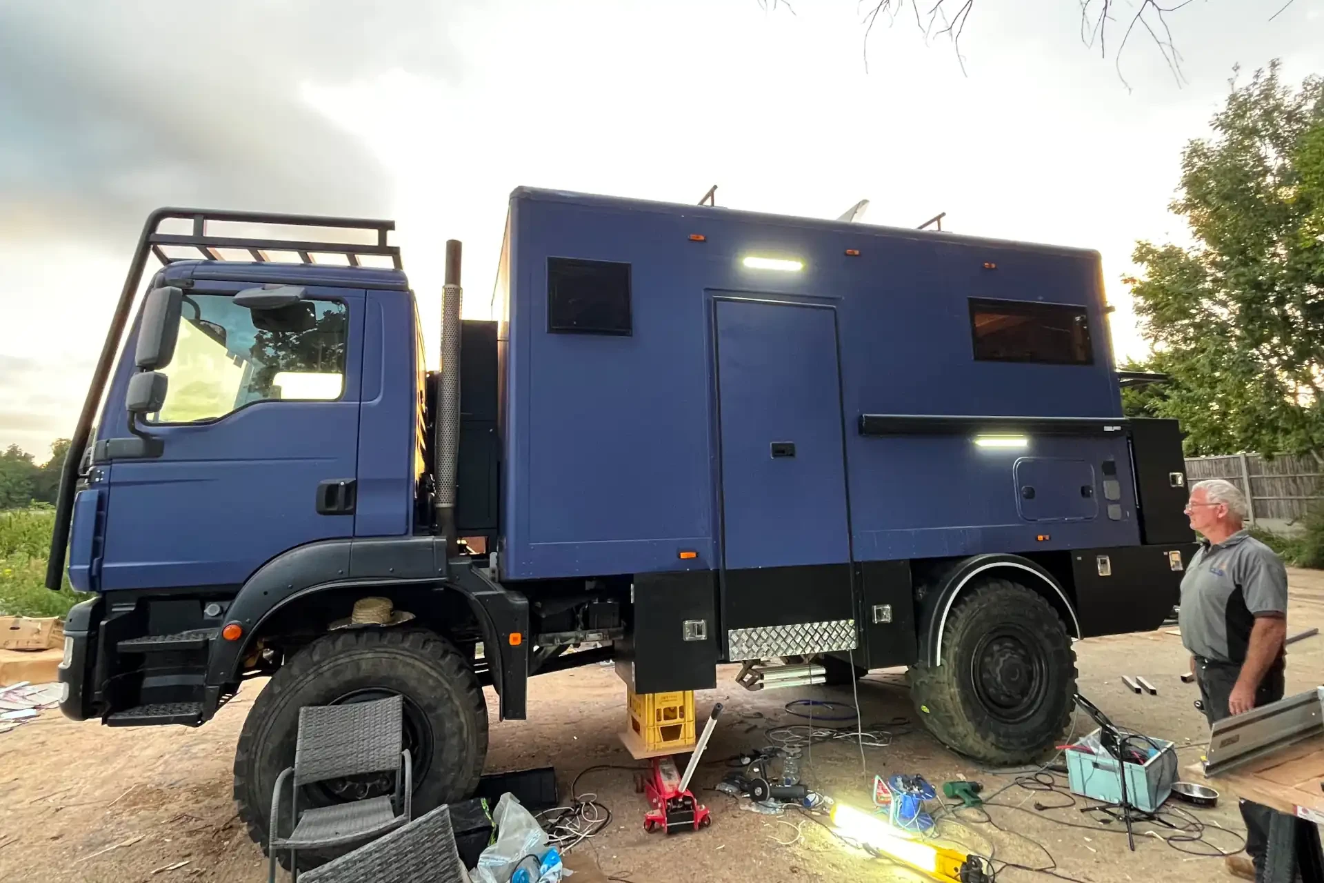 Bobby truck preparation 3