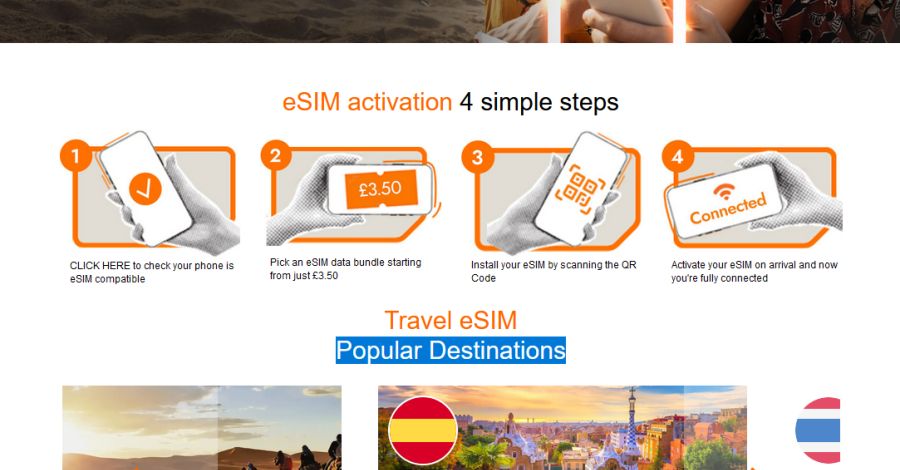 Travel eSIM Data for 200+ Destinations Worldwide | easySim