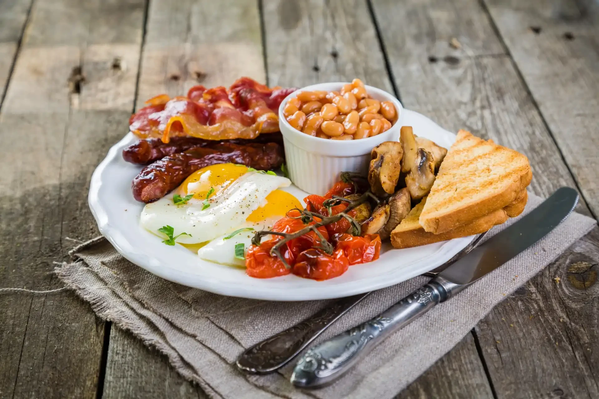 Uk english breakfast