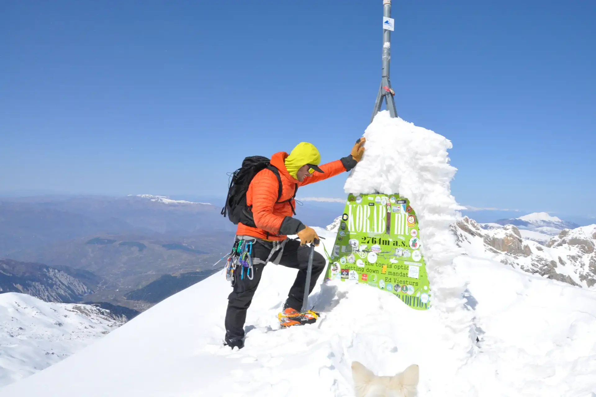 Bobby snowy peak